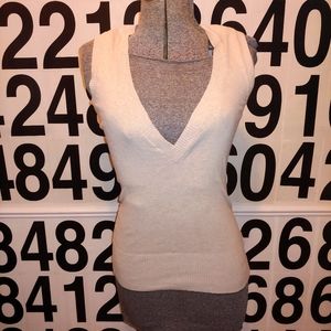 Urban Behavior Low Cut Sweater Vest Top